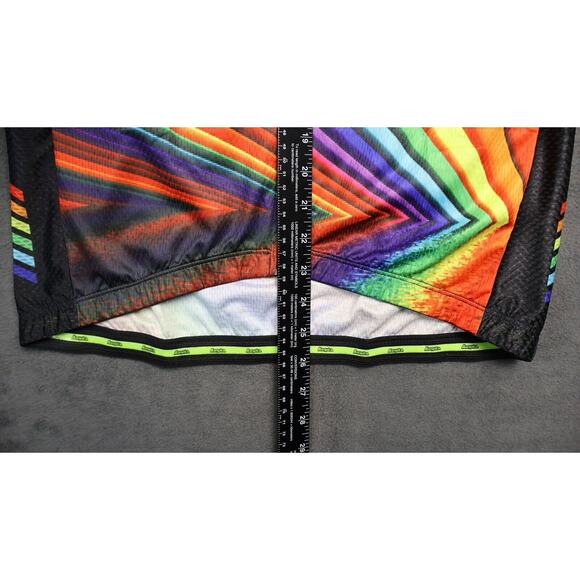 NEW: Aogda RAINBOW Full-Zip Cycling Shirt Jersey Mesh Sides Size Large - Picture 11 of 11